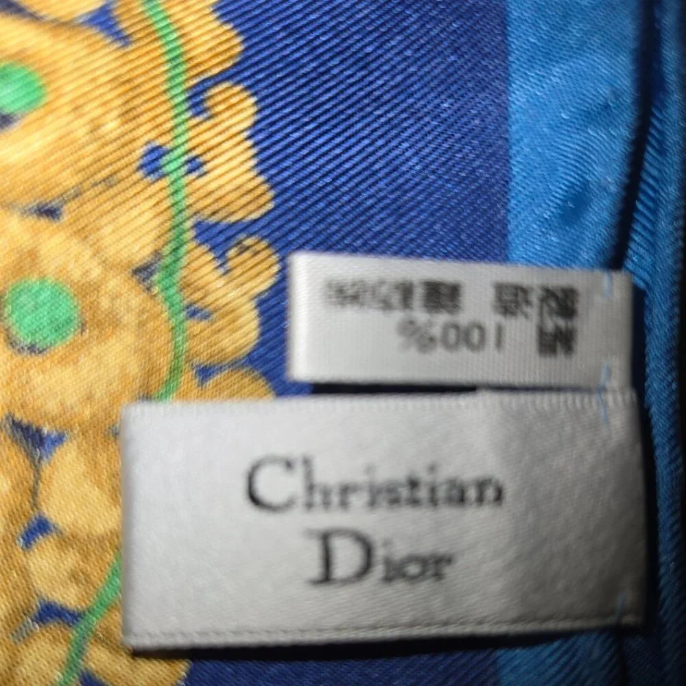 EUC Authentic Christian Dior Silk Scarf